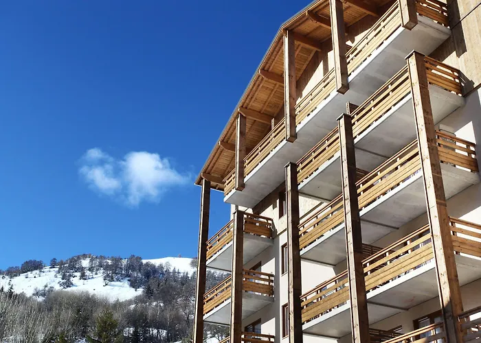 Odalys Le Village De Praroustan Lägenhetshotell Pra Loup